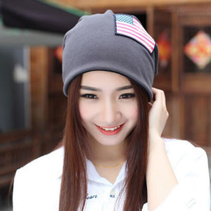 US Print Knitted Cap