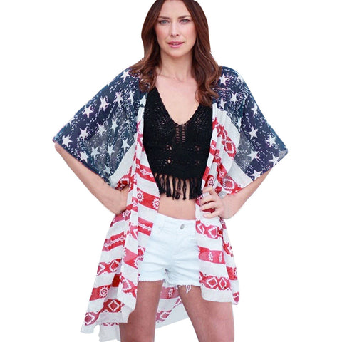 Stunning US Print Cardigan