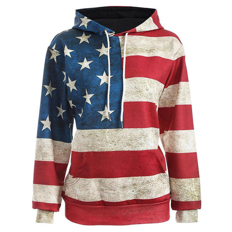 Eye-Popping US Print Hoodie